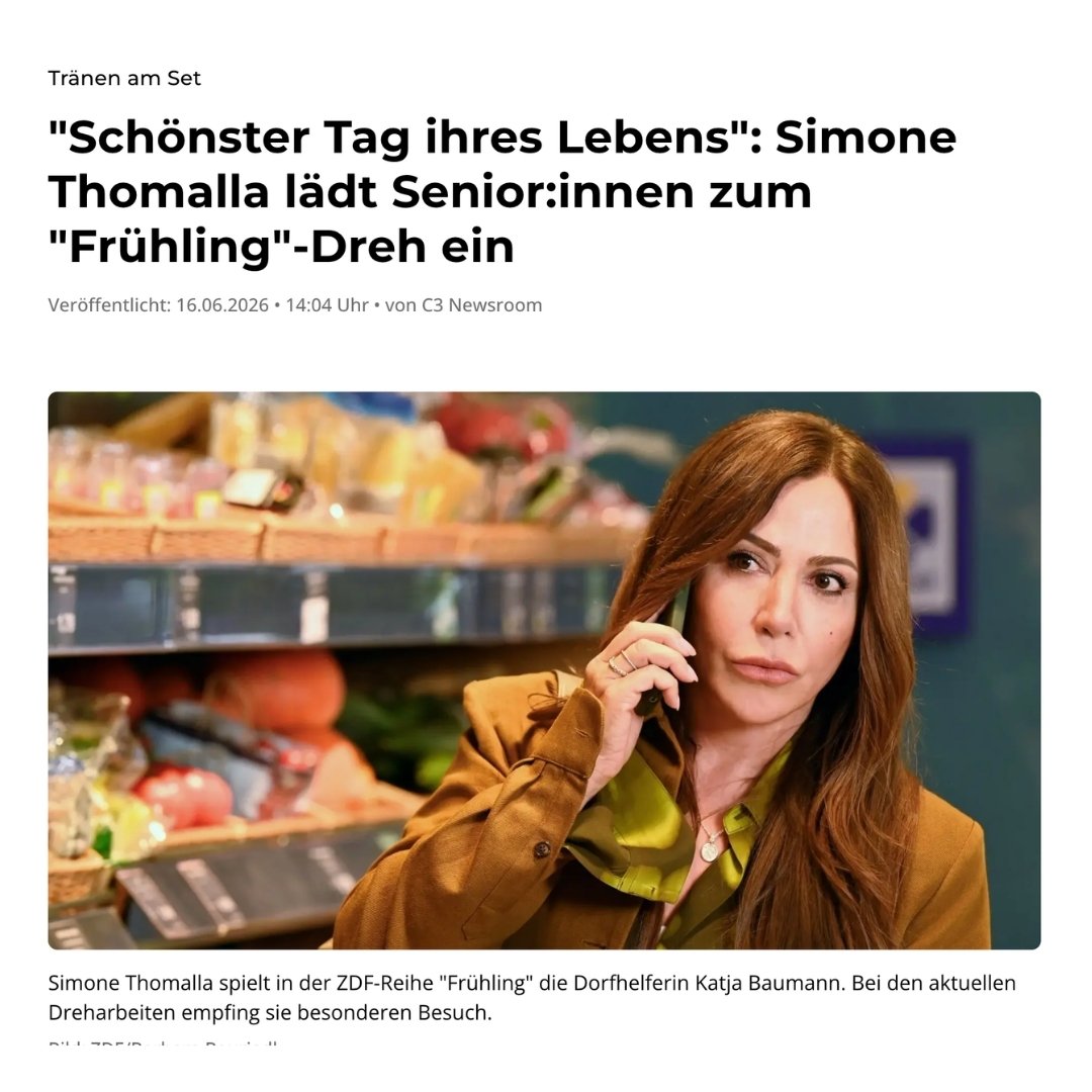 Weyou Managemet - Simone Thomalla: Senioren am Set
