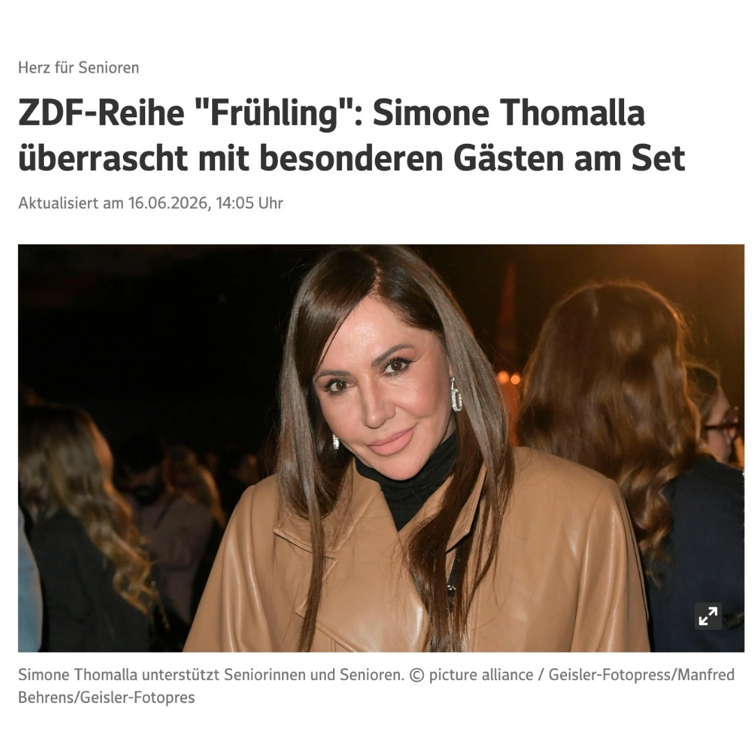 Weyou Managemet - Simone Thomalla: Senioren am Set